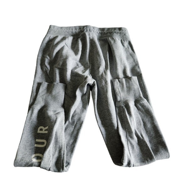 Under‎ Armour Rival Fleece Wordmark Logo Joggers Grey Men’s Size S - Picture 2 of 3